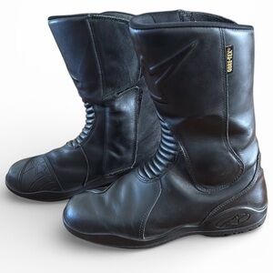 Alpine Goretex Black Motorcycle Racing Boots men’s 7.5